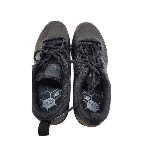 New Balance Black Uniform Slip-Resistant Athletic Shoe Size 8.5 - Picture 4 of 9